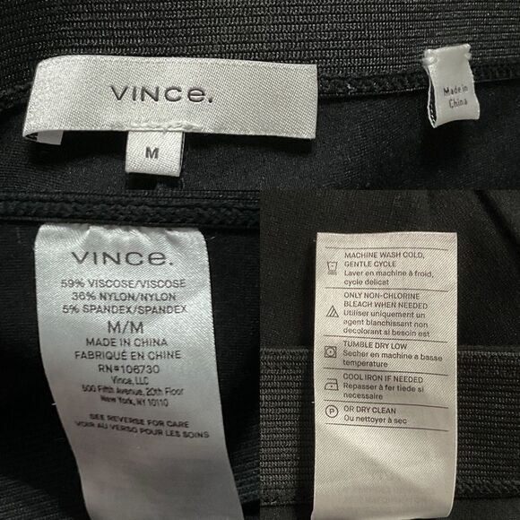 Vince Black Limited Edition Leggings Medium - Picture 5 of 6